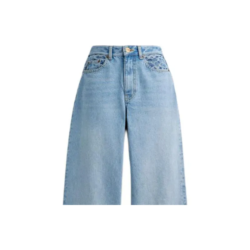 COACH Jeans Women's Blue-4