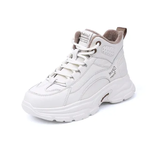 Spider King Slip Resistant High Top Chunky Sneakers Women's