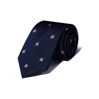 GIEVES CHARLES Mulberry Silk Ties Men's