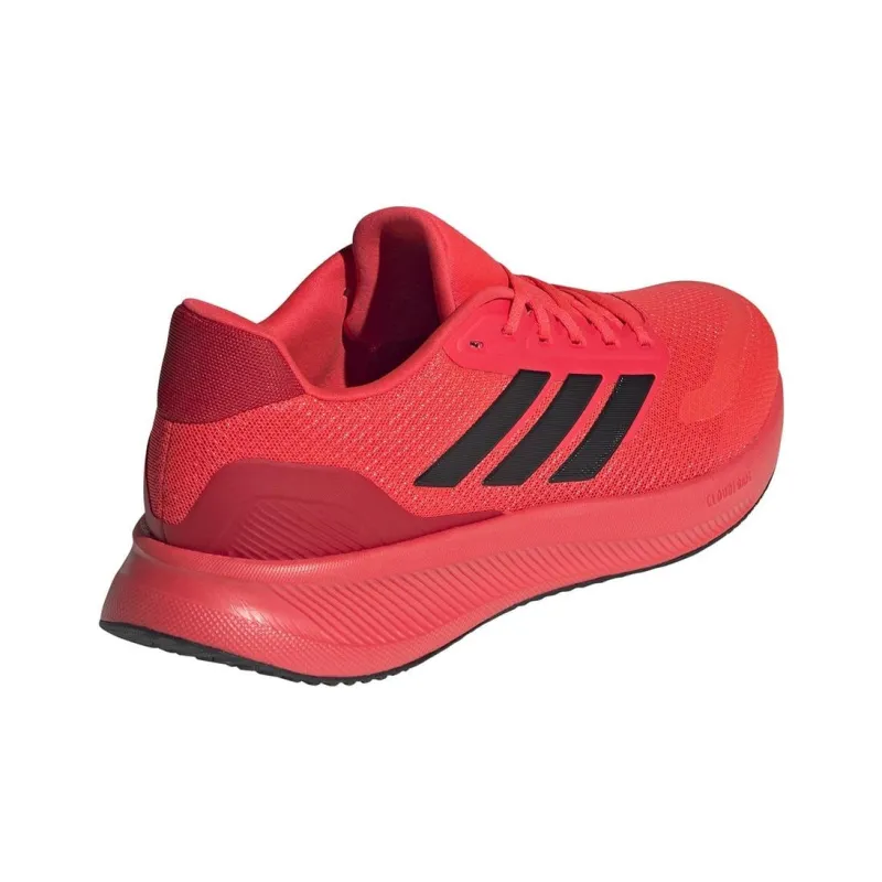 Adidas Runfalcon 5.0 Cushioning Support Low Top Running Shoes Men's Red-2