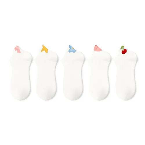 Primeet No Show Socks Women's 5 Pack Sour And Sweet, Adorable Style