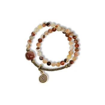 MUXIANG Crystal Bracelets Unisex