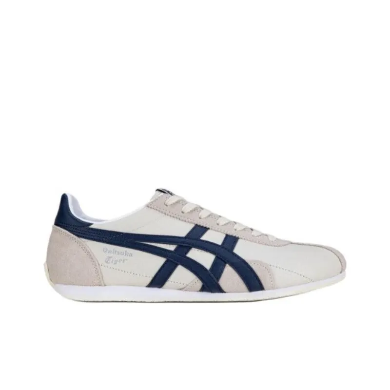 Onitsuka Tiger Runspark Anti Slip And Wear Resistant Lightweight Low Top Running Shoes Unisex Beige-1