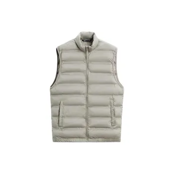 ZARA Vests Men Light Gray