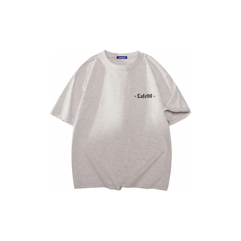 Lafetto T-Shirt Unisex Light And Shadow White Rose Red-9