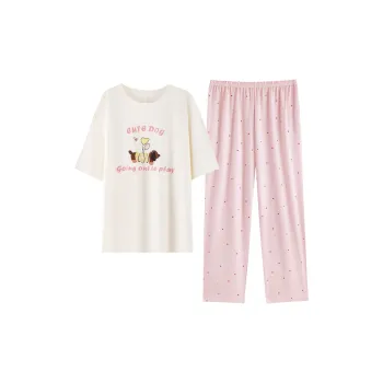 XIAFENYAN Pajama Set Women's Pink