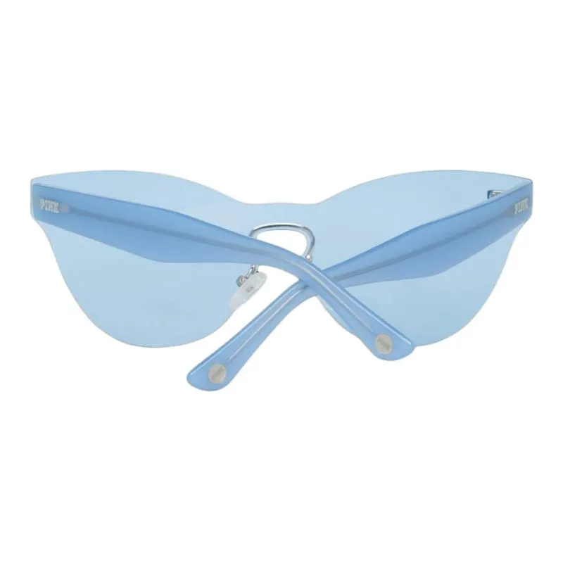 Victoria's Secret Irregular Shape Sunglasses Women's Blue-2