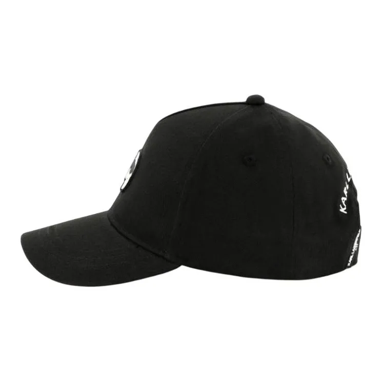 KARL LAGERFELD / Karl Lagerfeld Jeans Logo embroidered Cotton Cap-2