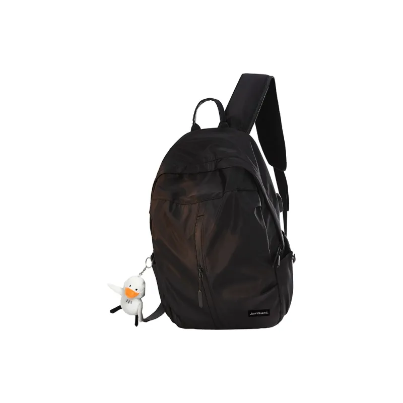 JEANSWEST Oxford Backpack Unisex Black/Gray-3