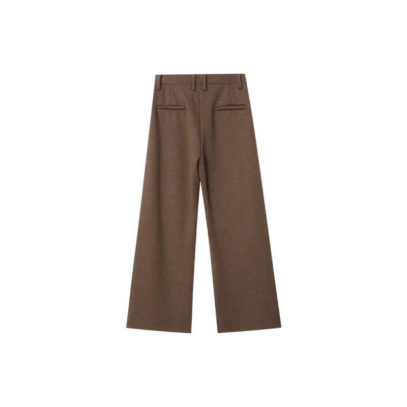 CHARM PICK Casual Pants Women's Coffee-1