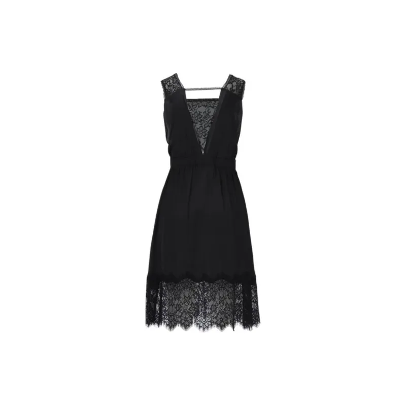 Onitsuka Tiger SS25 Sleeveless Dress Women's Black-1