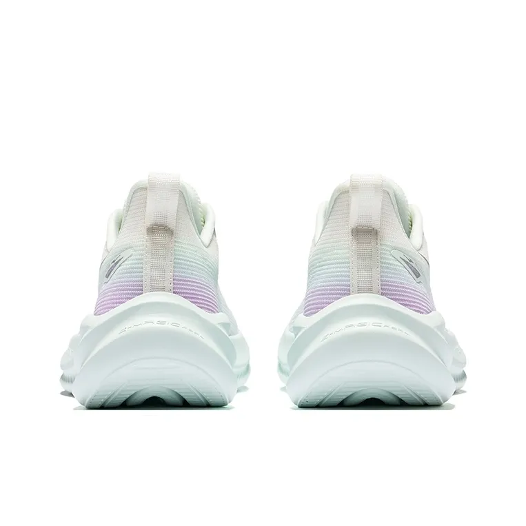 Erke Water Float 6PRO Running Shoes Women's Low Top Microcrystal White Eggplant Purple-3