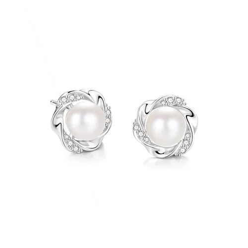 GIFT&CO S925 Silver Stud Earrings Women's