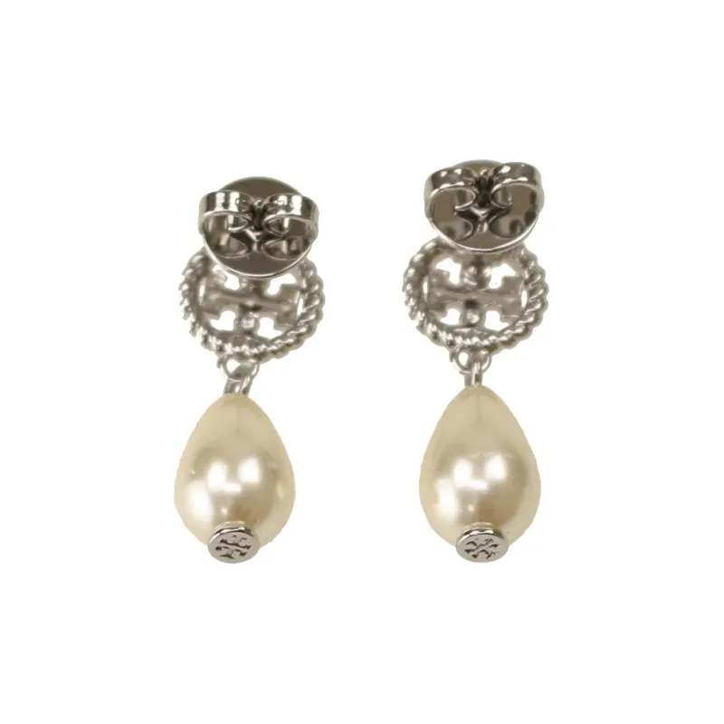TORY BURCH Metal Earrings Women's Silver-4