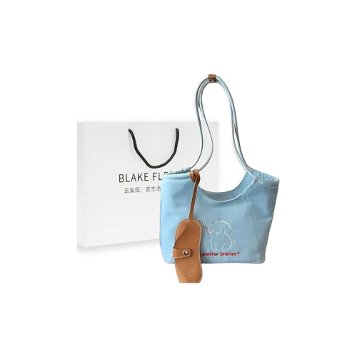 BLAKE FLEETO Denim Shoulder Bag Women's Cowboy Puppy