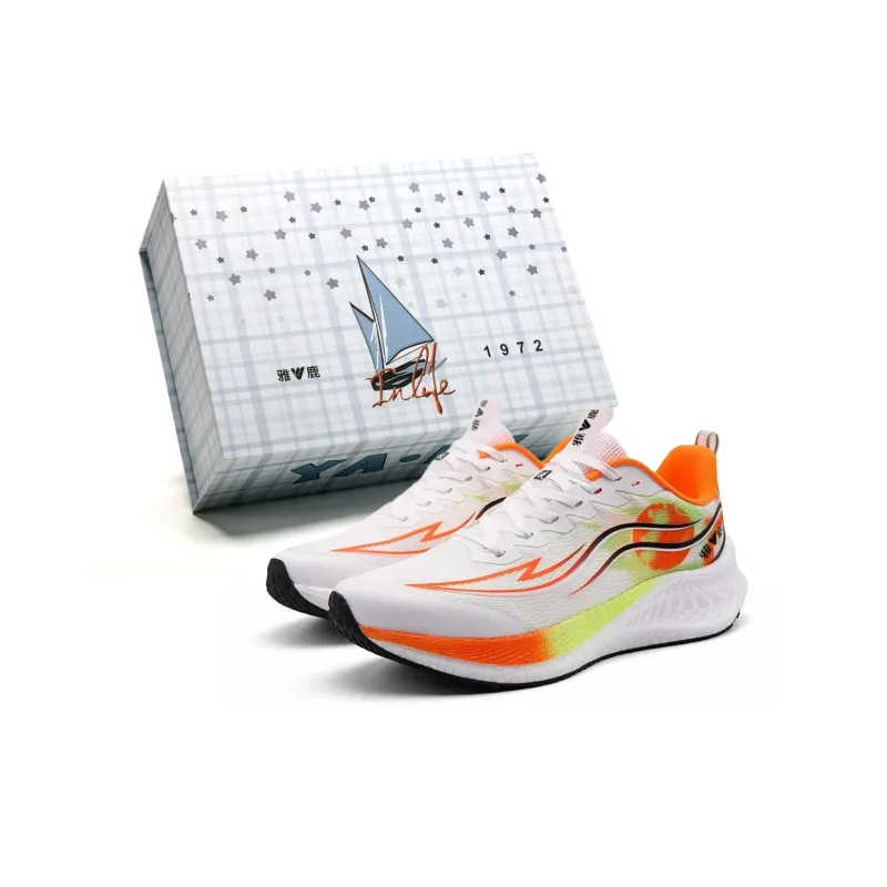 Yalu Cushioning Abrasion Resistant Breathable Balance Lightweight Low Top Casual Shoes Unisex-19