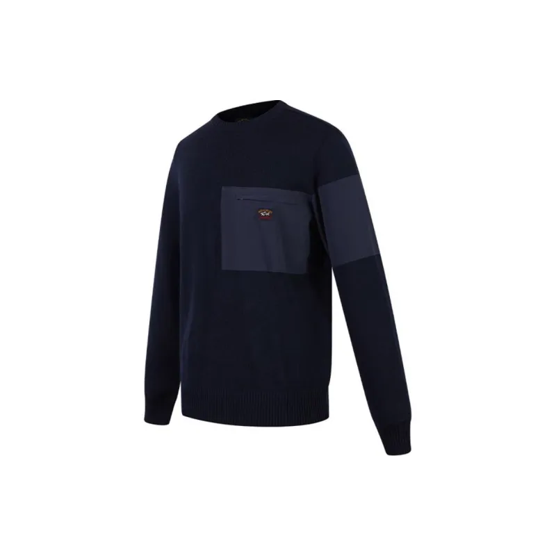 Paul & Shark Yachting Sweater Men's Navy Blue-2