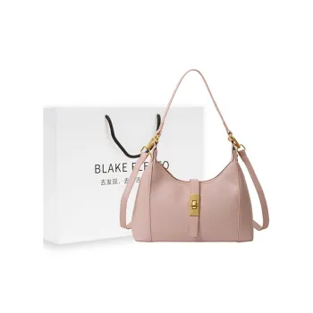 BLAKE FLEETO PU Crossbody Handbag Shoulder Bag Women's Black/White/Pink