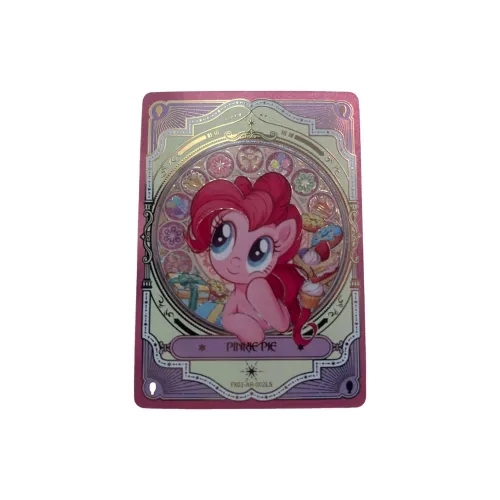 KAYOU My Little Pony Card Starry Package First Edition AR Level Collection Card Pinkie Pie AR Card IP/Anime Cards 1 Pc