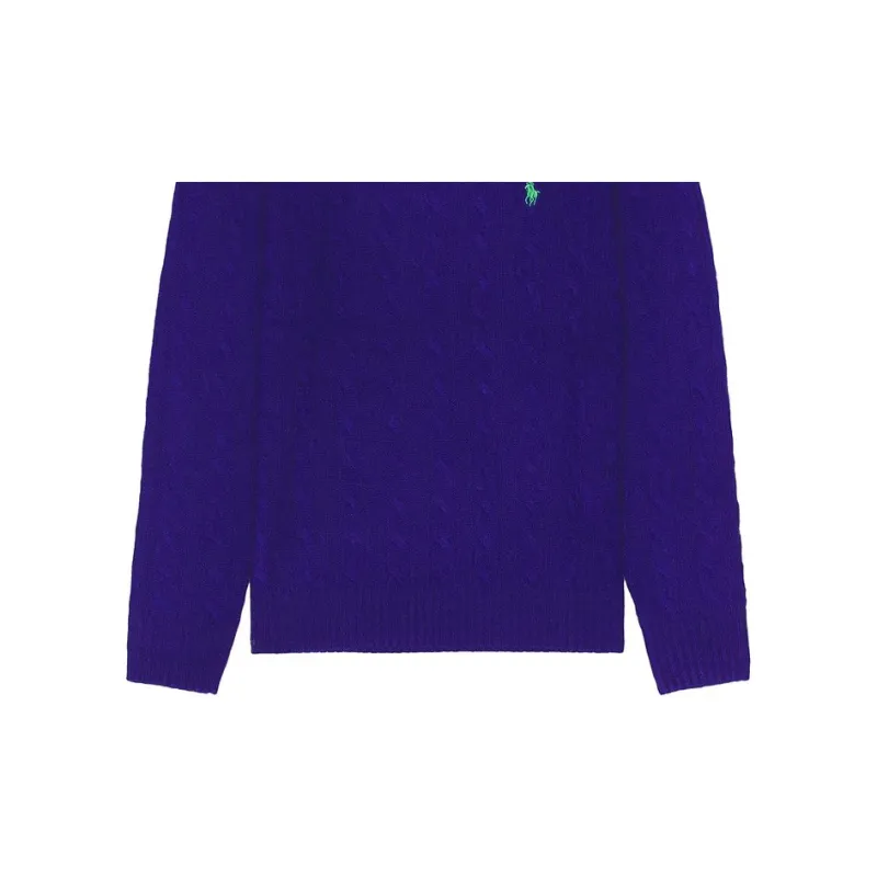 Polo Ralph Lauren Pony Embroidered Cable Knit Jumper-5