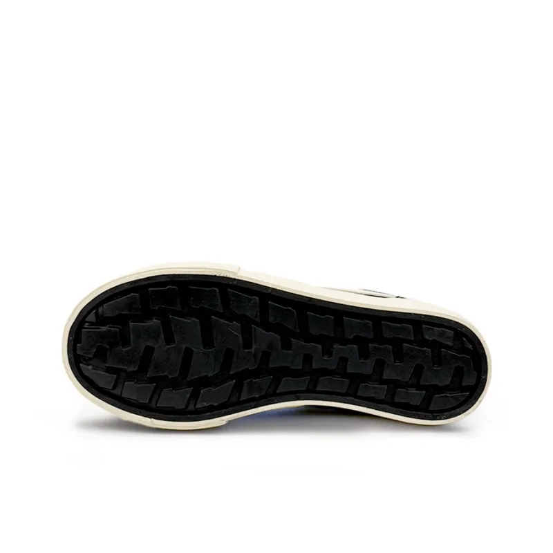 Mengsai Anti Slip Wear Resistant Low Top Canvas Shoes Men's Black-6
