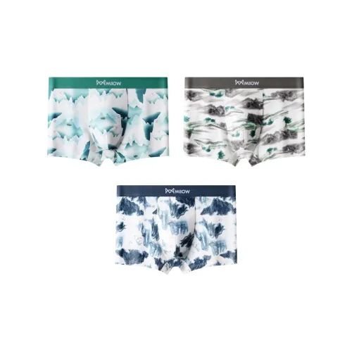 YOUNGYELL 5A Antibacterial 100% Cotton Seamless Gusset Low Rise Underpants Womens Combo Set