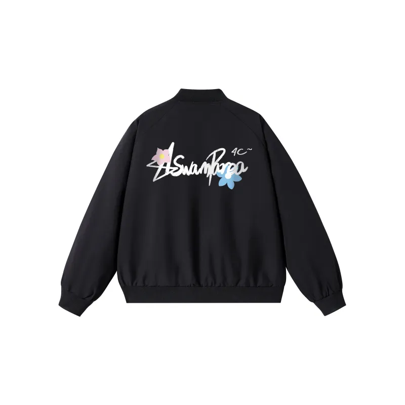 SWAMP AREA Baseball Jacket Unisex-0