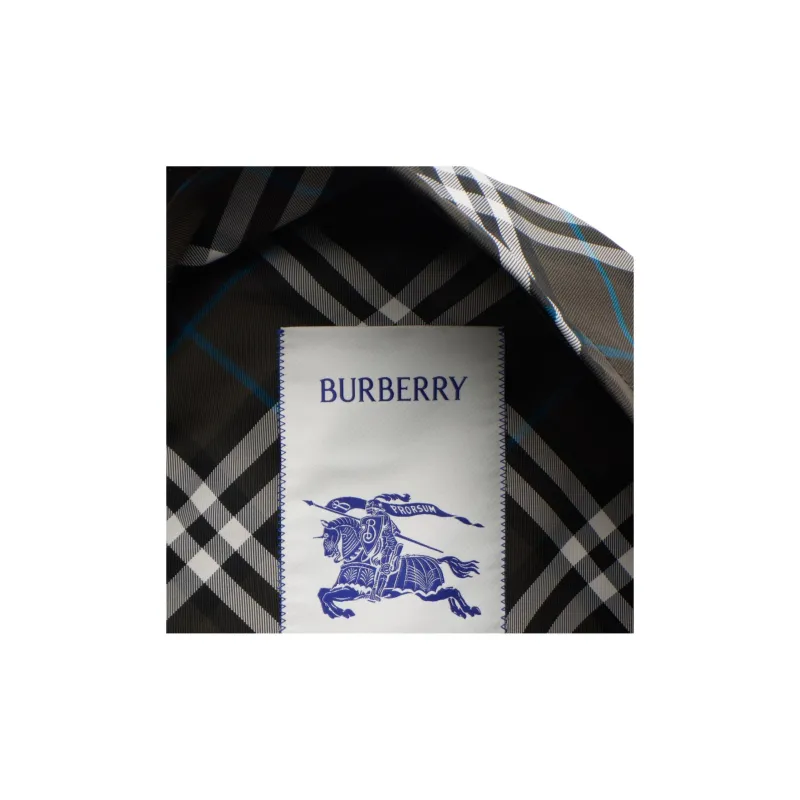 Burberry Polyester Backpack Small Size Men's Comfort Brown-3