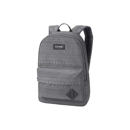 Dakine Polyester Backpack Medium Size Unisex Gray Plaid