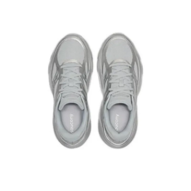 Saucony GUARD AMR Cushioned Slip-Resistant Abrasion-Resistant Low-Top Casual Running Shoes Unisex Gray Silver-2