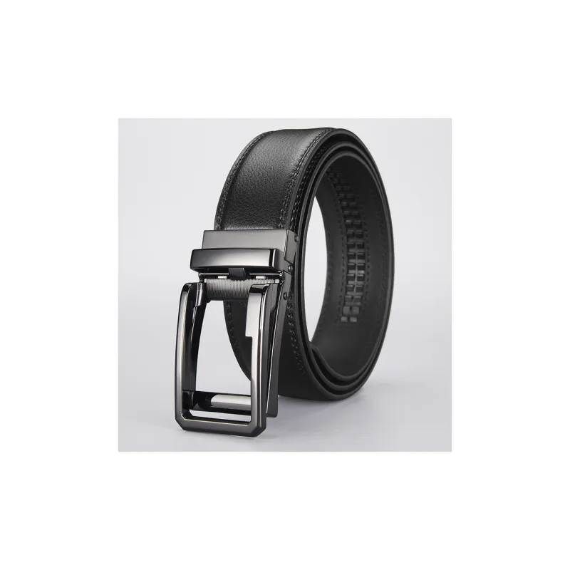 Yamaichi Maru Double Layered Coated Cow Leather Leather Belts Men's 3.5cm-3