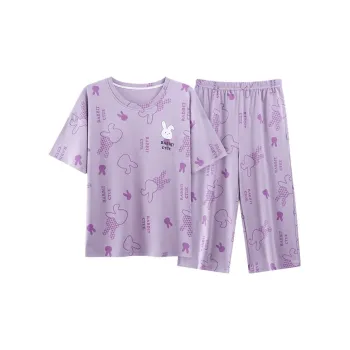 XISHE Pajama Set Women's Light Purple