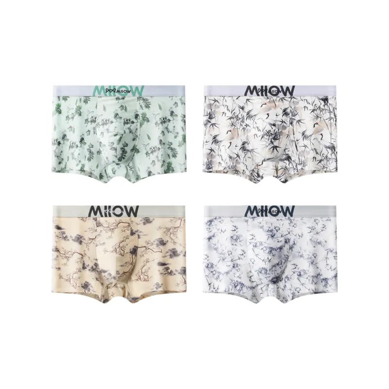 MIIOW Trend Party Series Underpants Men's 4 Pack-15