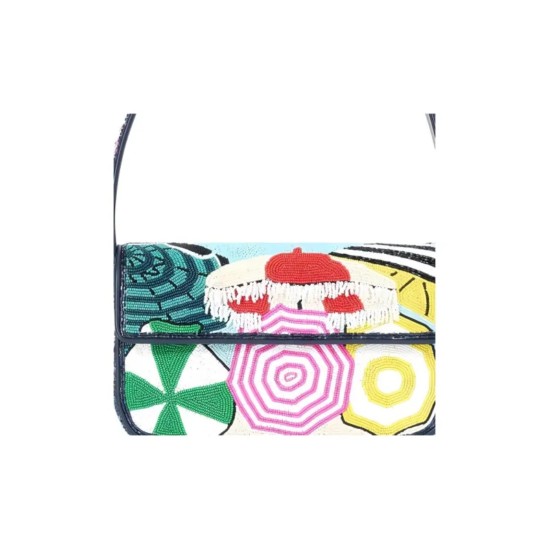 Staud Tommy Bead-embellished Shoulder Bag-3