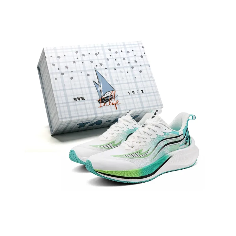 Yalu Cushioning Abrasion Resistant Breathable Balance Lightweight Low Top Casual Shoes Unisex-26