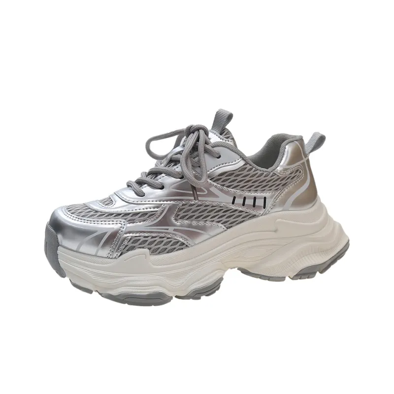 VAEL Cushioning Breathable Moisture-Wicking Low-Top Chunky Sneakers Unisex-5