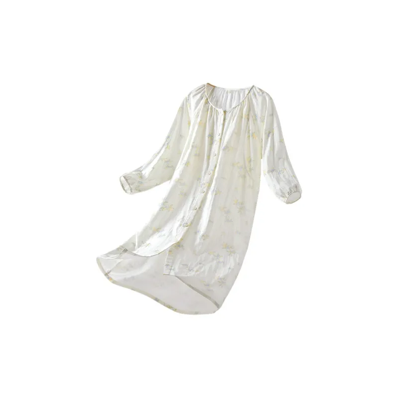 YeeHoO Nightgown Women's Blue Berry-2