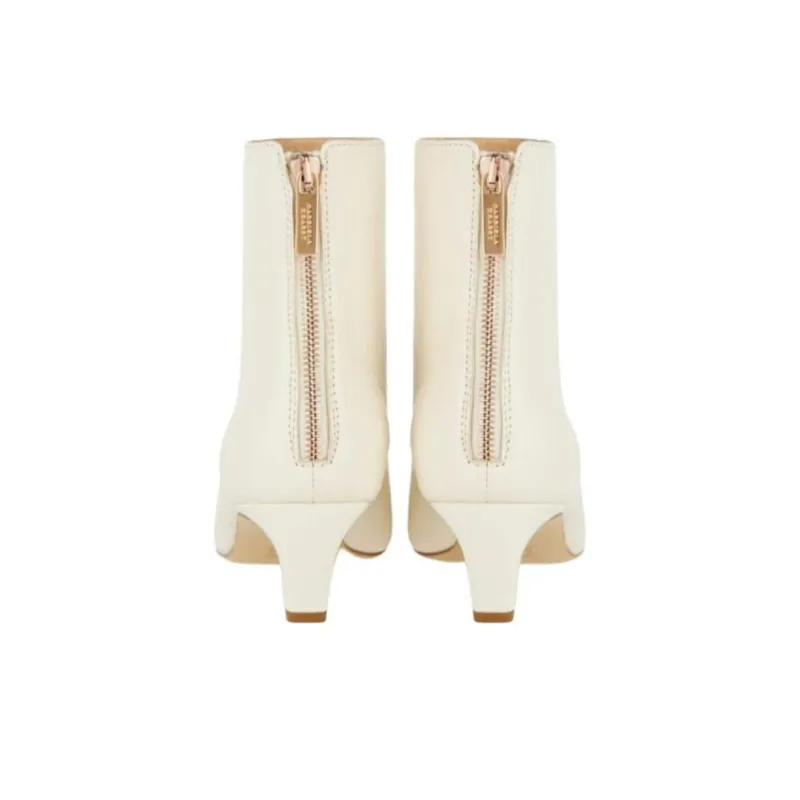 GABRIELA HEARST Clayton Ankle Boots 5cm Women's White-2