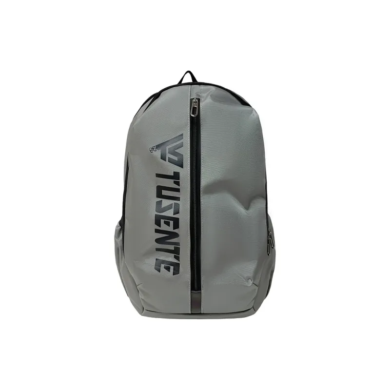 BUBM Oxford Backpack Unisex Black/Dark Gray/Light Gray/Red-6