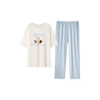 XIAFENYAN Pajama Set Women's Blue
