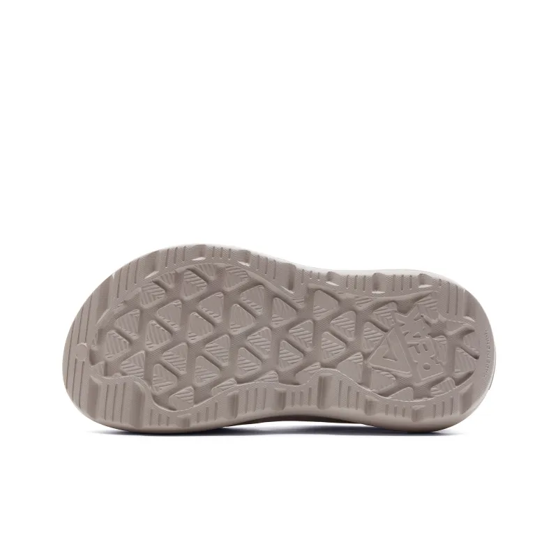 PEAK Taichi Chef Shoes Wrap toe Slippers Women's Beige Gray-5