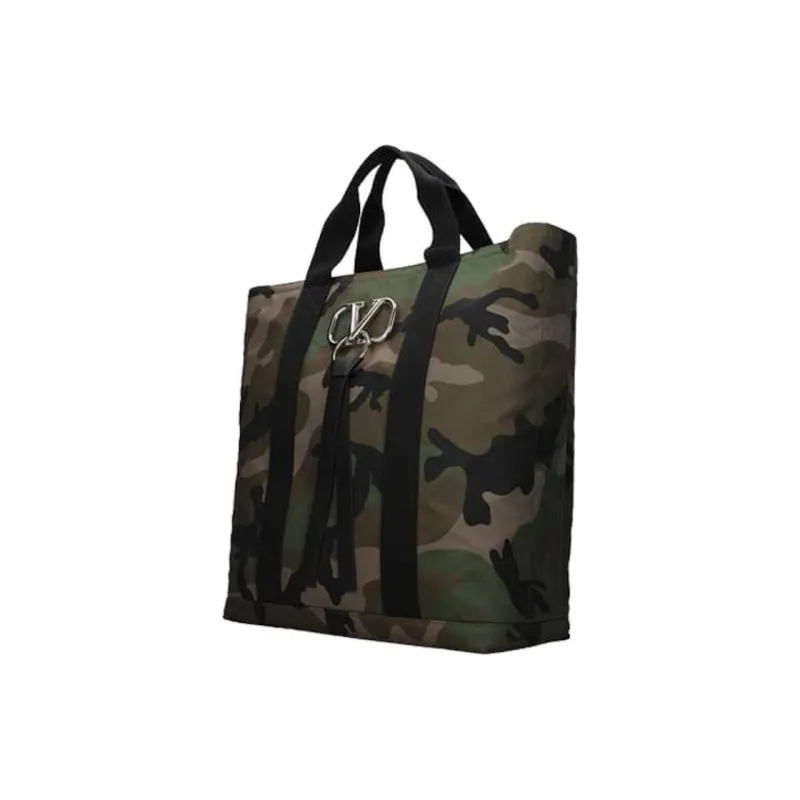 Valentino Fabric Handbag Men's Camouflage-1