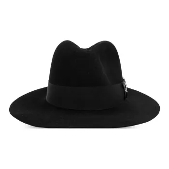 Alexander McQueen Arch Buckle Fedora Hat