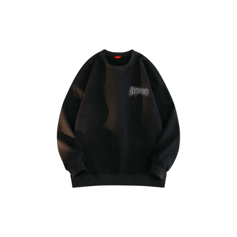 MIIOW Trend Party Series Sweatshirt Unisex Light Heather Gray-5