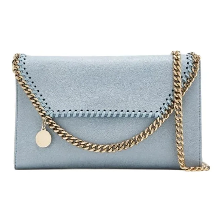 Stella McCartney Falabella Fabric Crossbody Bag Shoulder Bag Women's Blue-0