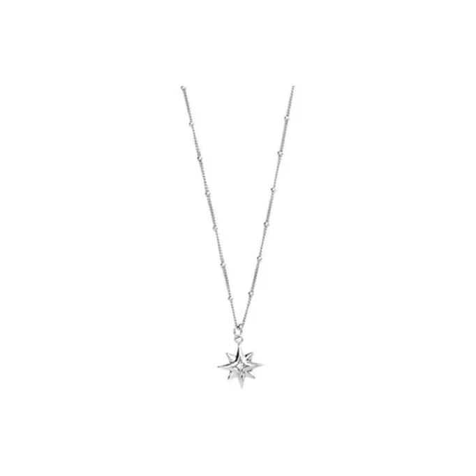 Radiant 925 Sterling Silver Necklaces Women's Silver-0