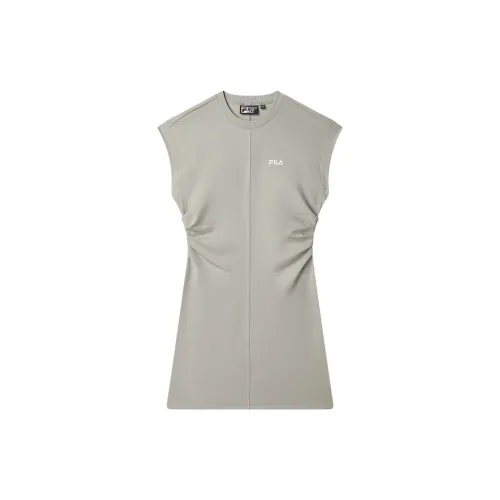 FILA Sleeveless Dress Women's Khaki Green