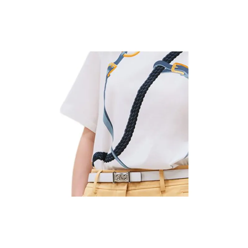 HERMES T Shirts Women's White-4