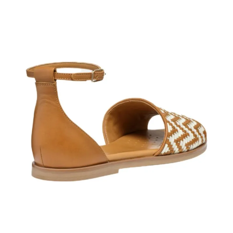 GEOX Naileen Strap Sandals Women's Brown-5