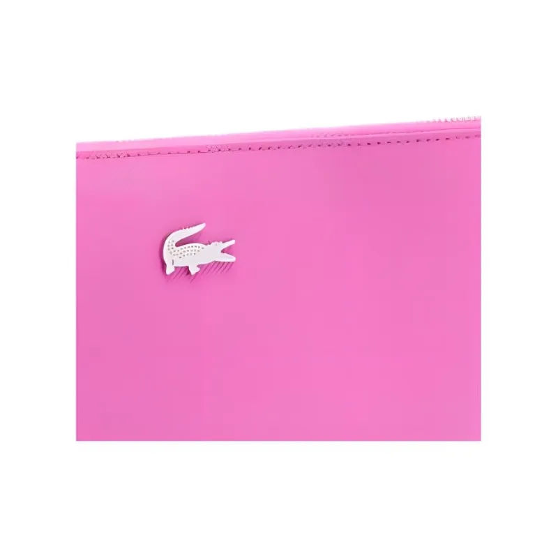 LACOSTE PVC Clutch Women's Pink-3